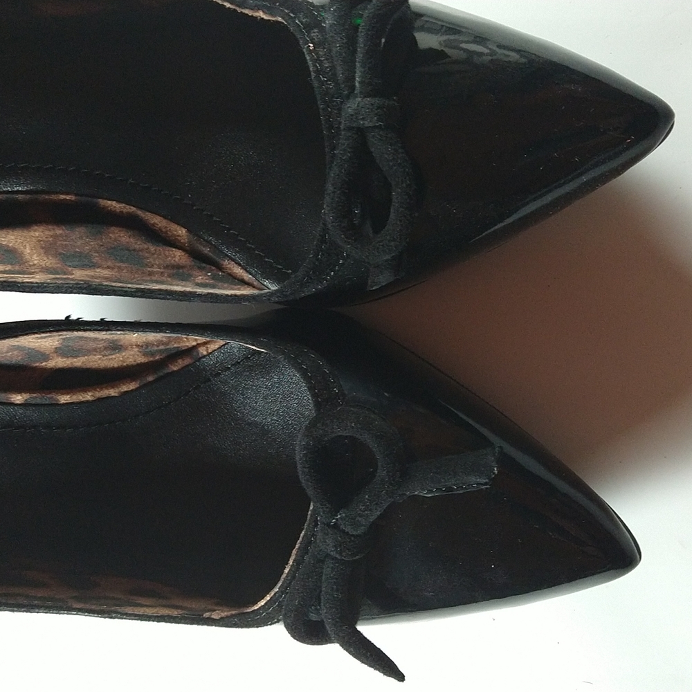 New Black pattern leather designer Victor Alfaro heels never worn - Picture 2 of 11